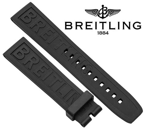 breitling rubberen band|20mm Breitling rubber strap.